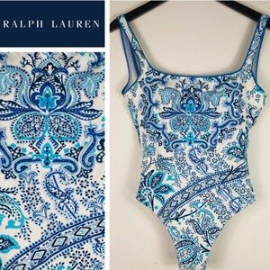 Make offer! Ralph Lauren Blue One Piece Swimsuit